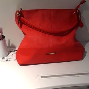 Orange woman bag